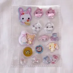 平成はっぴーフォン おはじきシール おすそ分け 立体シール シール帳