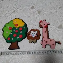 ワッペン3点セットヴィンテージ