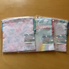 エニマイくじ　エンジェルブルー　D賞巾着ポーチ