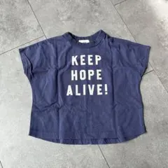 ニードルワーク フレンチスリーブ Tシャツ ティーシャツ 110サイズ 子供服のサムネイル