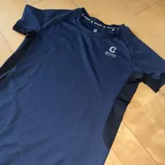 GIRAUDM 吸汗速乾 ネイビー 半袖Tシャツ　レディース　Sのサムネイル