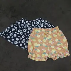 西松屋　短パン2枚セット