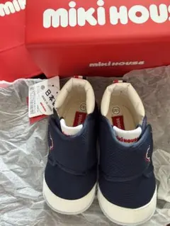 miki HOUSE ネイビー スリッポン 13