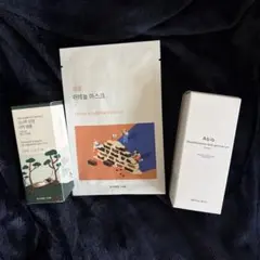 韓国スキンケア美容液セット(roundlab.abib)のサムネイル