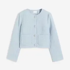 H&M ツイートジャケット ノーカラージャケットのサムネイル