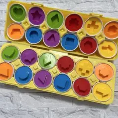 モンテッソーリ　マッチングエッグ（知育玩具）