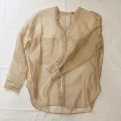 オーガンジーブラウス