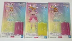 アイカツ！　ルミナス・ぽわぽわプリリン　スタンド付きアクリルプレート　2種3個