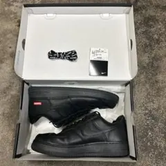 Supreme × Nike Air Force 1 Low Black