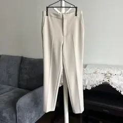 エムプルミエ ❤︎ 2WAYバックウエストゴムセンタープレスパンツのサムネイル