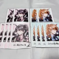 かすりっひ ネットプリント チェキ風カード