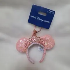ディズニーリゾート　ミニー　カチューシャ　キーチェーンのサムネイル