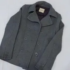 MOUSSY ピーコート グレー ダブルボタンのサムネイル