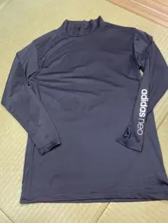 adidas アディダス　長袖 アンダーシャツ インナーシャツ　L ブラック