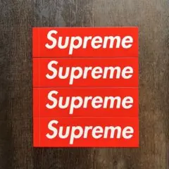 まとめ正規品supreme ステッカー セット 4枚