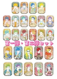 ハイキュー‼︎スクエア缶バッジ オフショットxカラー第一弾・第二弾セット