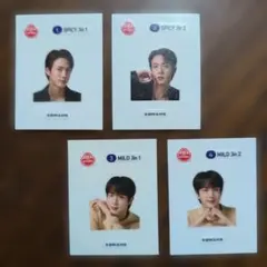 4枚セット Jin SPICY Jin 1, 2 & MILD Jin 1, 2