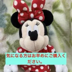 東京ディズニーリゾート　ミニーマウス　ぬいぐるみバッジ
