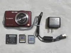 【簡易動作確認済み】LUMIX DMC-SZ7 【純正充電器、ケーブル、SD付】 簡易動作確認済み】LUMIX DMC-SZ7 【純正充電器、ケーブル、SD付