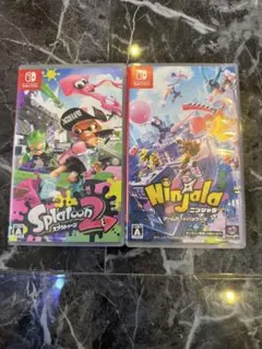 Switch ソフト スプラトゥーン ニンジャラ 2セット