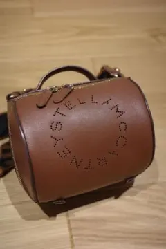 STELLA McCARTNEY ステラマッカートニー　ブラウンショルダーバッグ
