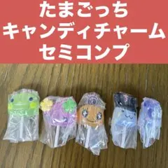たまごっち　カラフルキャンディチャーム　セミコンプ5個セット