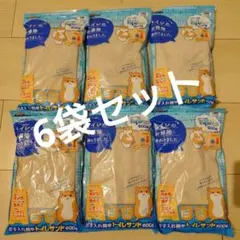 【まとめ売り】ドギーマン お手入れ簡単トイレサンド 600g ×6袋のサムネイル