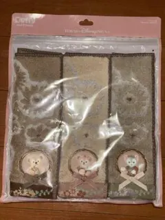 ディズニーシー ハンカチ 3枚セット ダッフィー シェリーメイ ジェラトーニ