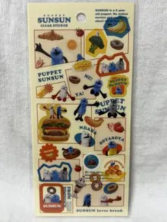 Puppet Sunsun クリアステッカーA