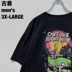 古着 BUC-EE'S バッキーズ Tシャツ ハロウィン 企業ロゴ 黒 3XLのサムネイル