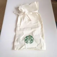 スターバックス リボン付き巾着袋