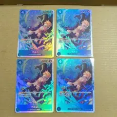 マルコ SR ワンピースカード 4枚セット　(*´∀｀)