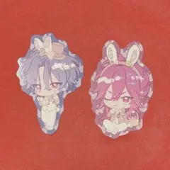 あんスタ 甘楽チトセ アニカフェ アクリルスタンド 缶バッジ キラキラ