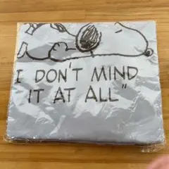 非売品 スヌーピー エコバッグ グレー