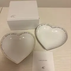 4℃ペアハートボウル　お皿のサムネイル