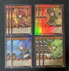 ラッシュデュエル 霊使い 精霊術師 デッキパーツ フルコンプリート