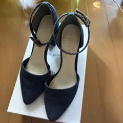 CECIL McBEE デニム パンプス アンクルストラップのサムネイル