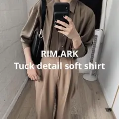 RIM.ARK 26SS Bottle neck volume blouse - メルカリ
