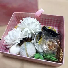 髪飾り 15点セット 水引 卒業式 成人式 花 玉飾り 組紐 ちりめん 房飾り