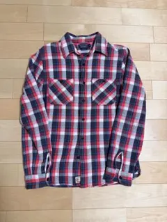 POLO JEANS COMPANY チェック柄ネルシャツ M