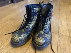 借*王様 ドクターマーチン 総柄 8ホール UK4
