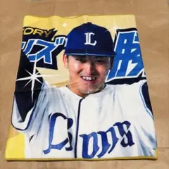 埼玉西武ライオンズ　隅田知一郎　ユニフォーム　タオル 西武ライオンズ ビクトリーフェイスタオル 隅田知一郎 投手 - メルカリ