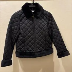 す*ん様 ファミリア　ショートコート　ブラック　140 used