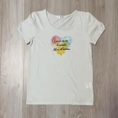 TINY CREEK 半袖 Tシャツ ハートプリントのサムネイル