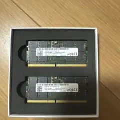 TWSC DDR5 4800 SO-DIMM 8GB 2枚組（合計16GB）美品 - メルカリ