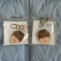 treasure アサヒ PULSE ON ポップアップ 顔アクキー 2個セット