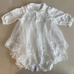 メゾピアノ 50〜70 2wayオール カバーオール ロンパース 退院着