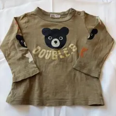 ミキハウスDOUBLE.B 長袖Tシャツ90サイズ