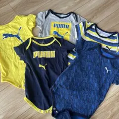 最値下げ！3200円！PUMA プーマ　ロンパースセット 18M 5点セット