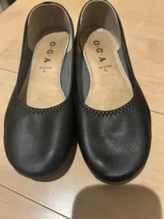 フラットシューズ　黒